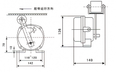 速度開關(guān)，測速傳感器XSAV11801（低速型）高低速速度開關(guān)