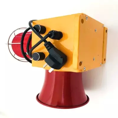 鋼廠用語音聲光報警器PT-SC2-R-220、高音質(zhì)聲光報警器提示音可選HQSG-96C價格